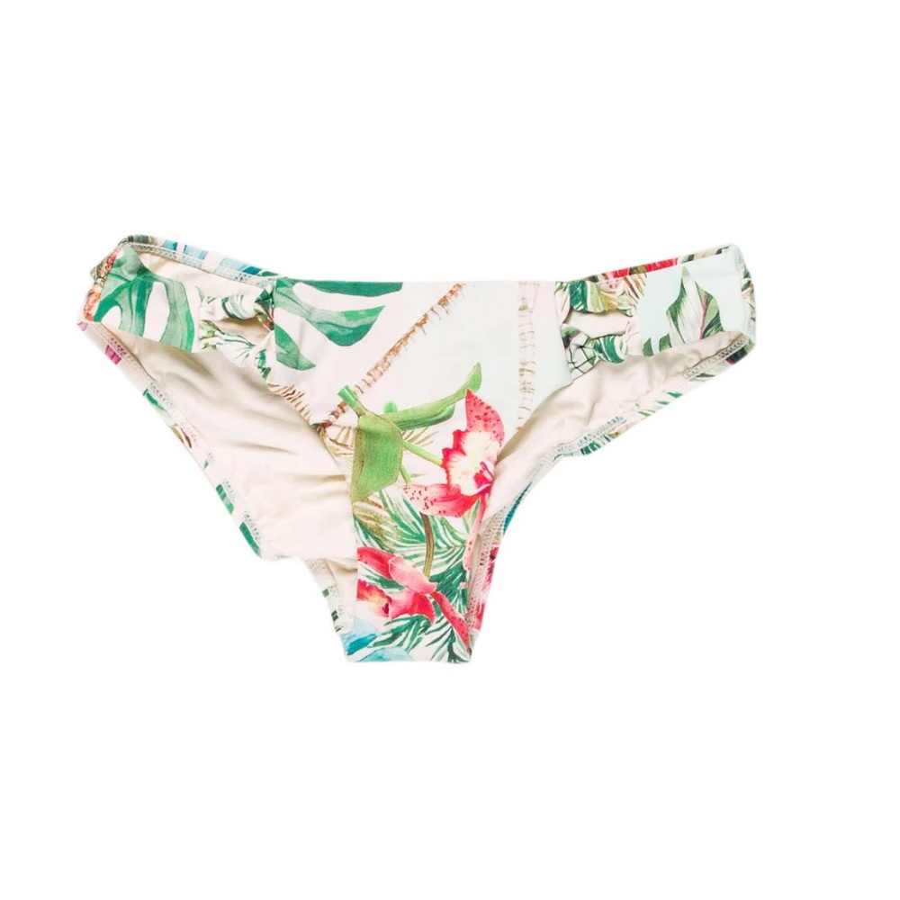 NWT! Pilyq Floral Print Bikini Bottoms 🌸